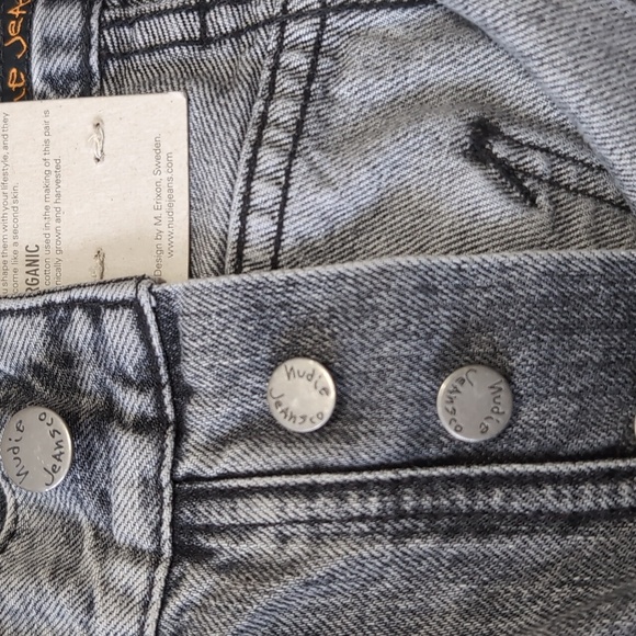 Nudie Jeans Co Steady Eddie ii Unisex Jeans size 26x30 NEW - Picture 13 of 14